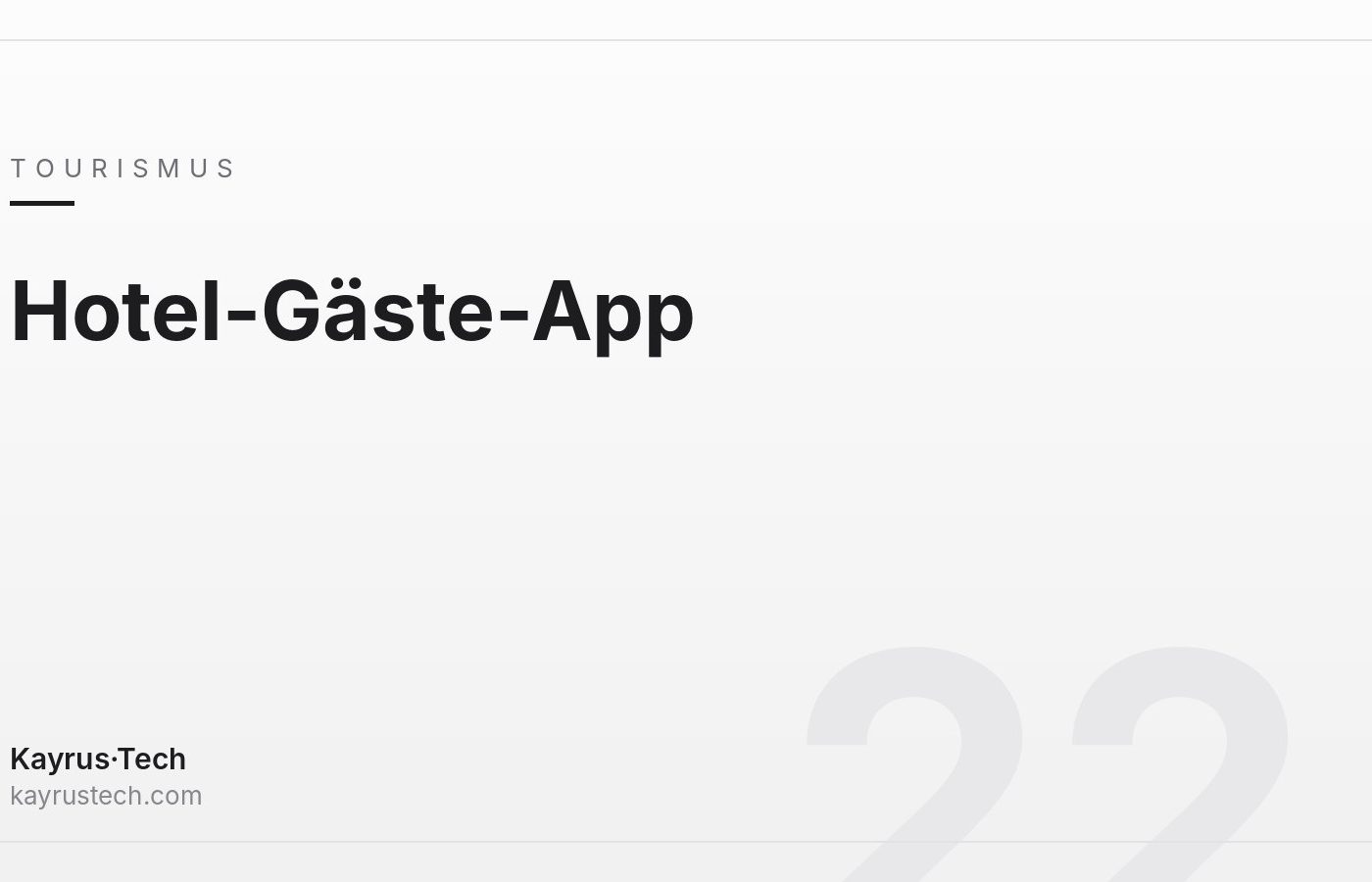 Hotel-Gäste-App: Was gehört in einen digitalen Gästeführer?