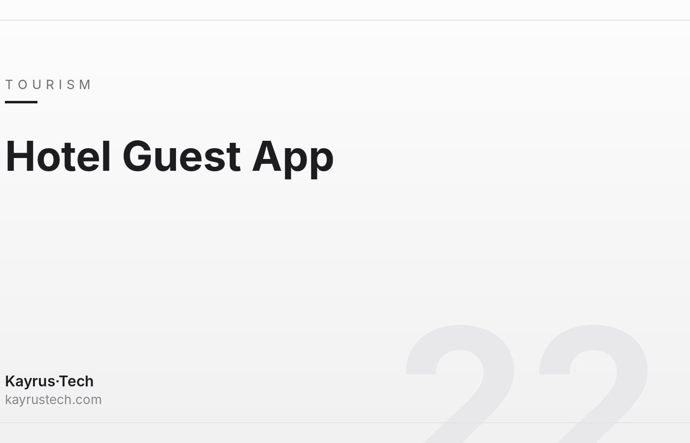 Hotel Guest App: What Should a Digital Guest Guide Include?