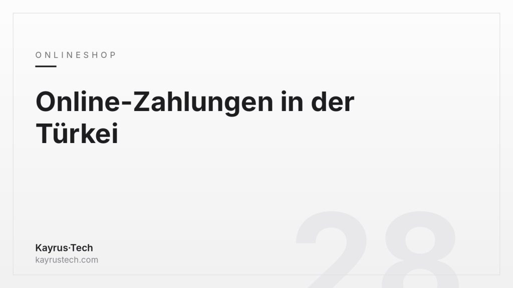Online-Zahlungen in der Türkei: Alternativen zu Stripe und PayPal für Unternehmer